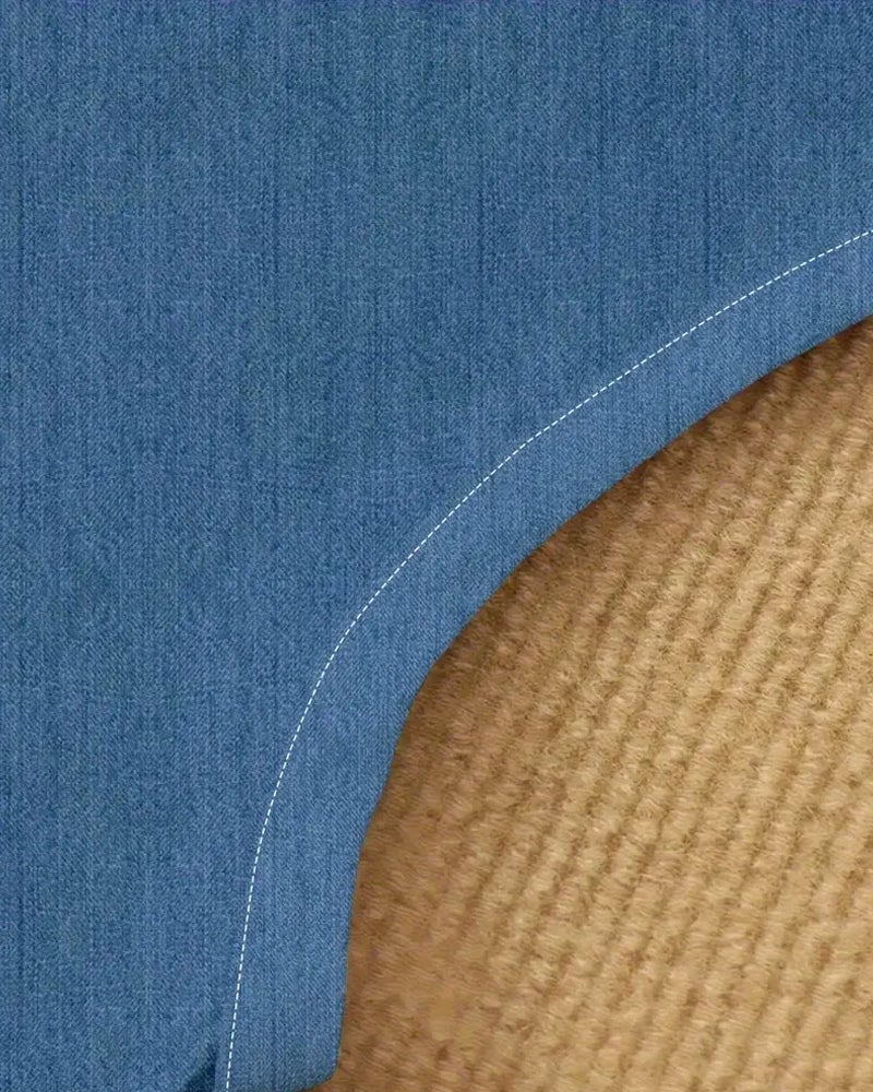 Close-up of the Arianna sleeveless dress hem and length detail