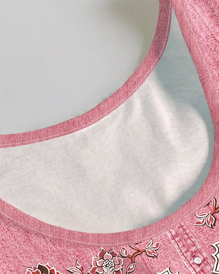 Arianna sleeveless dress in Pink displayed on a hanger