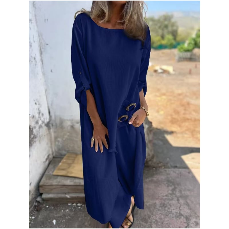 Front view of the Ashleigh two-piece coordinated ensemble in a solid color, featuring a flattering top and matching skirt