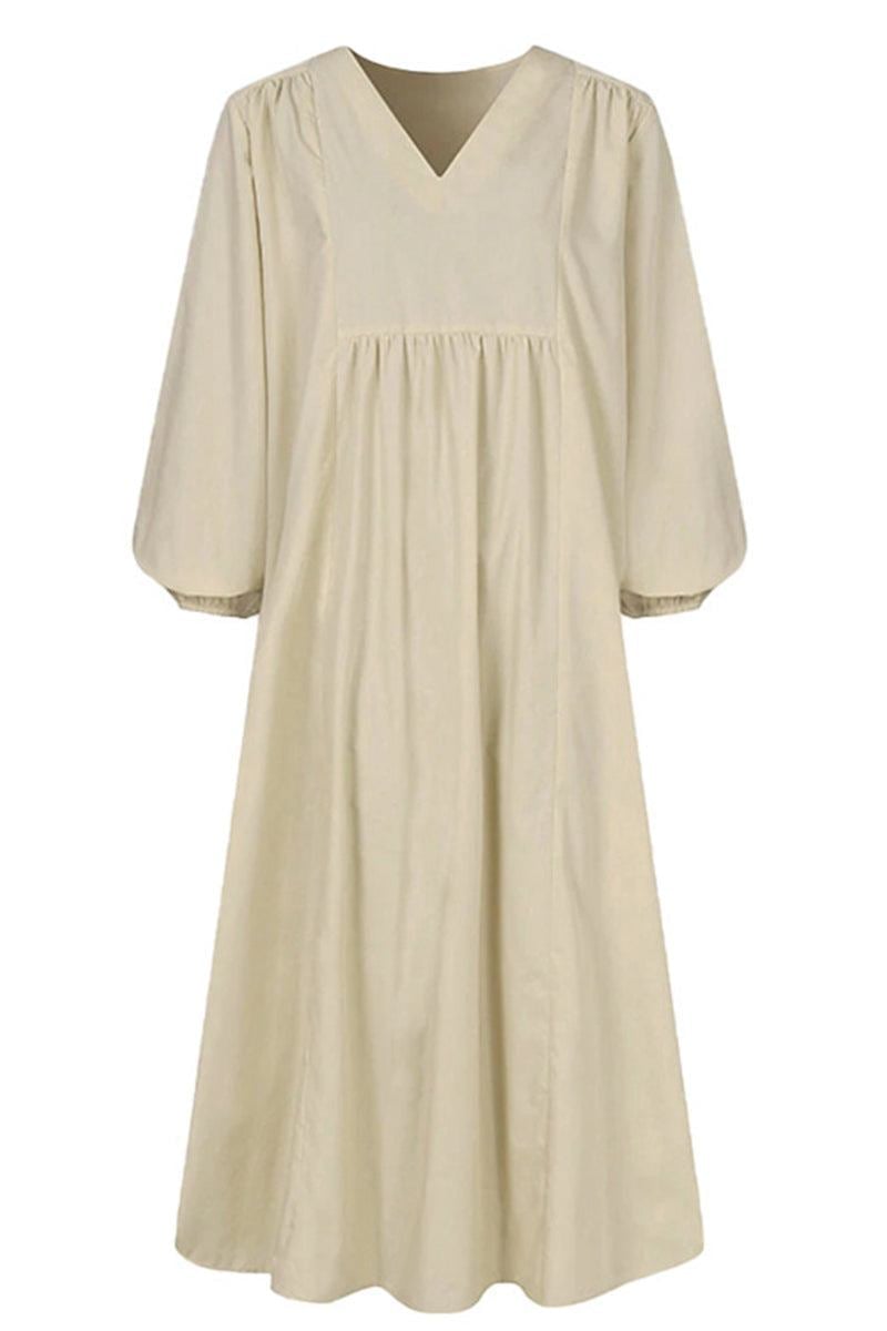 Flat lay of all three color options — red brick, black, and white — of the smocked midi dress