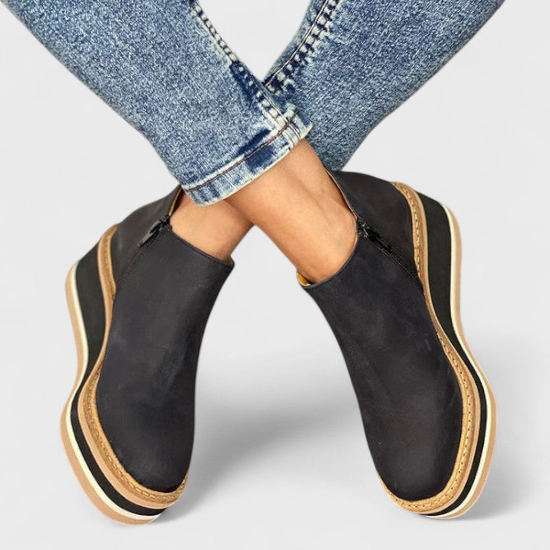 Chloe waterproof shoes in multiple colors arranged together showing full color range