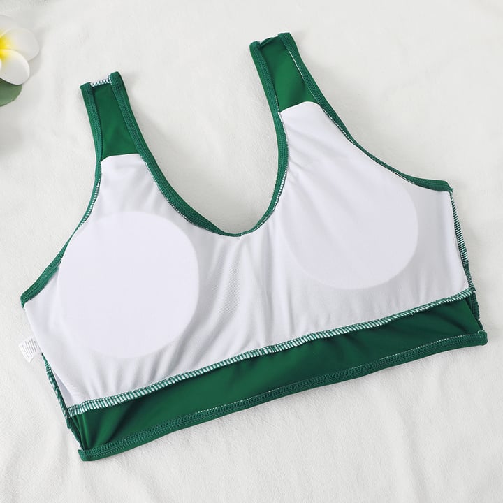 Flat lay of all available color options for the Dawn high-waisted bikini set