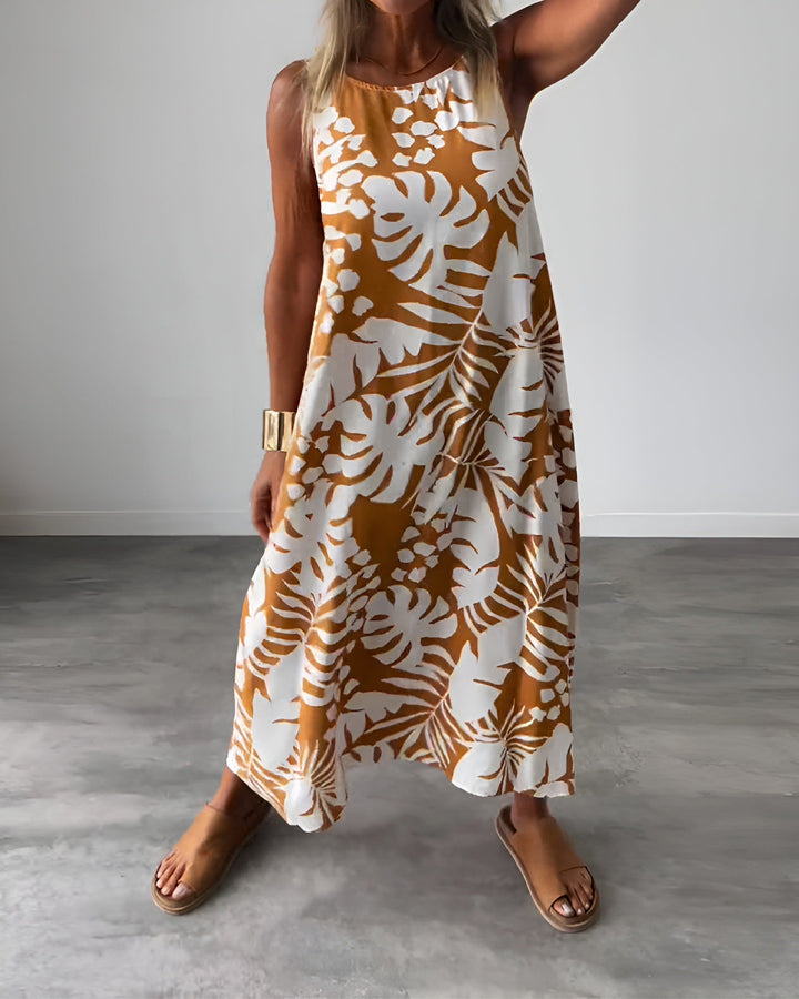 Side profile of the Felicity sleeveless draped evening dress in green showing silhouette