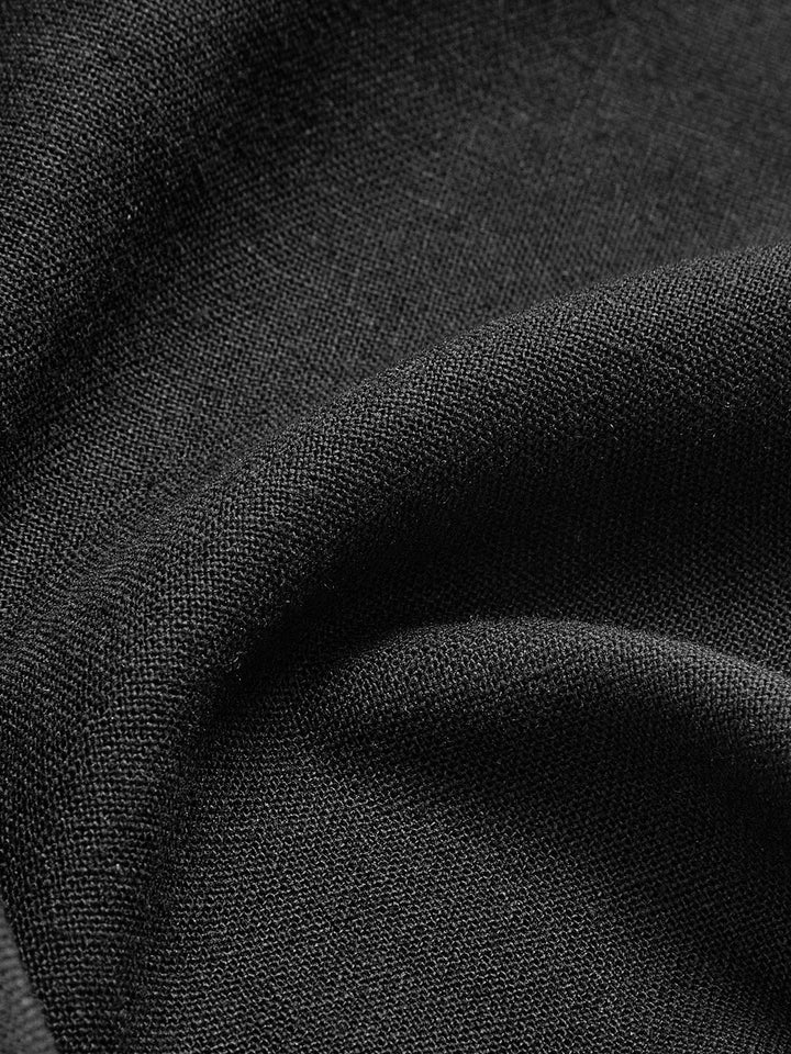 Flat lay of Florence maxi skirt showing all three color options: white, black, and green