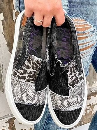 Frances slip-on shoes in khaki on a white background, pair shot from above
