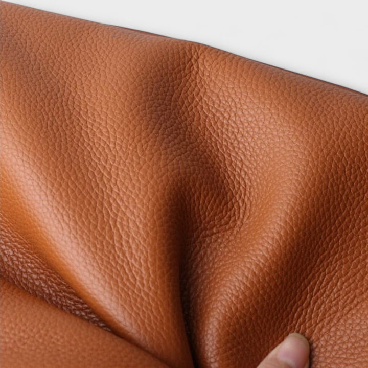 Freydis structured handbag in Green colorway styled for everyday wear