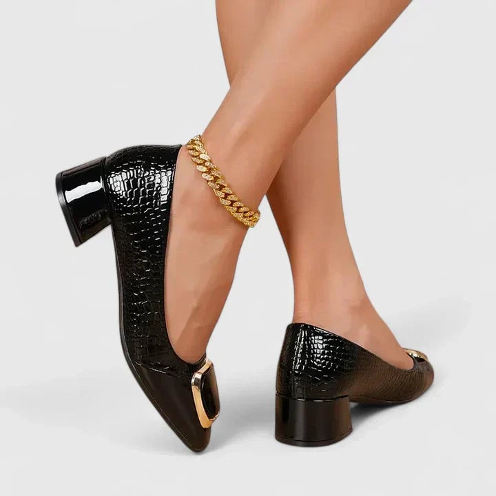 Hallie loafers styled with tailored trousers for a polished everyday office look