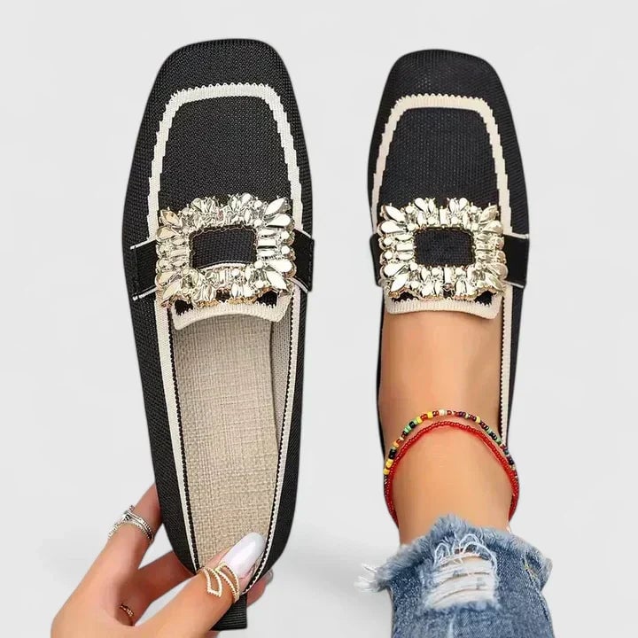 Close-up of Jessie orthopedic loafer sole showing lightweight shock-absorbing construction