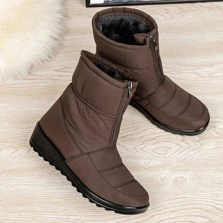 Women's waterproof boots lineup in all five available colors