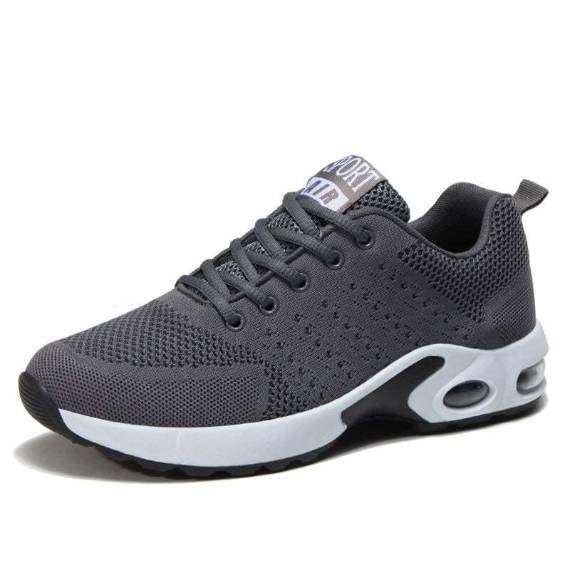 Side profile of Juliette women's walking sandals in gray highlighting the lightweight breathable construction