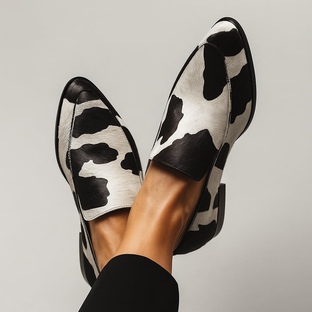 Close-up side profile of the Juniper modern loafers highlighting the sleek minimalist silhouette and refined detailing