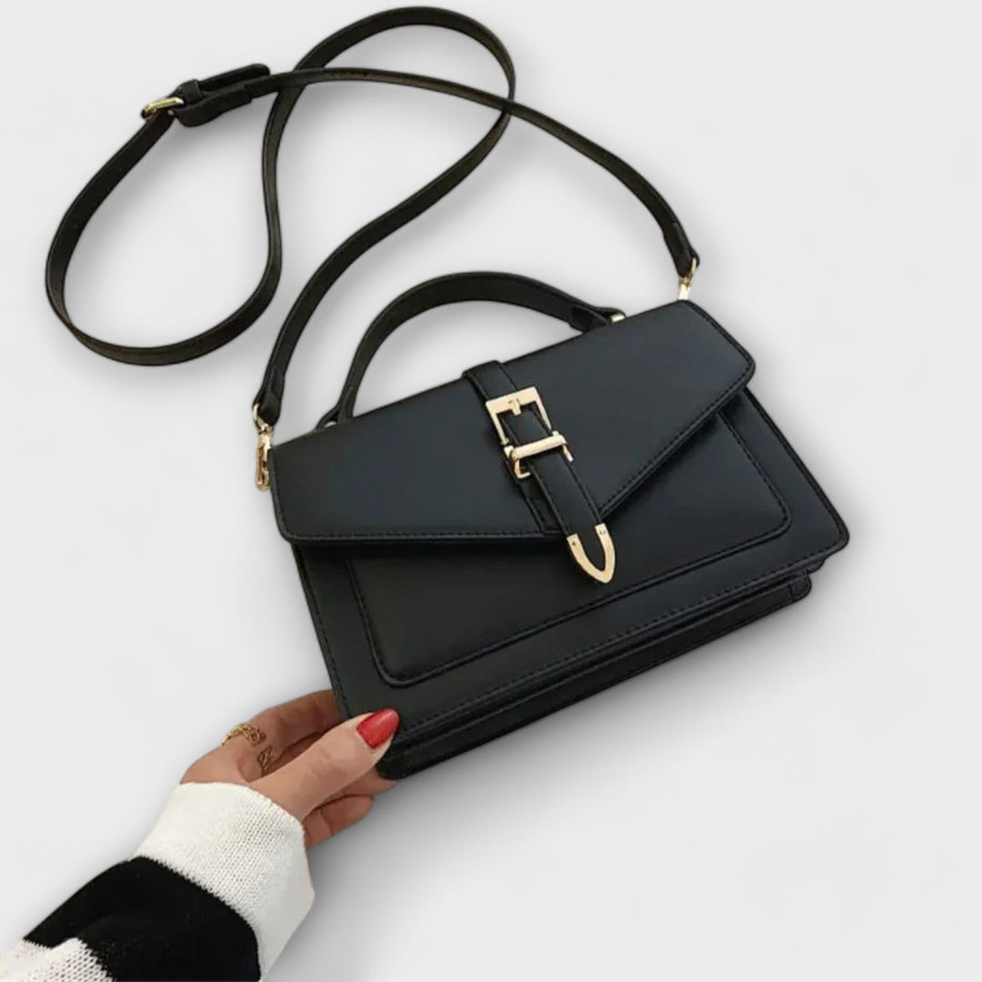 Liv Classic Shoulder Bag styled with a casual outfit to show everyday versatility