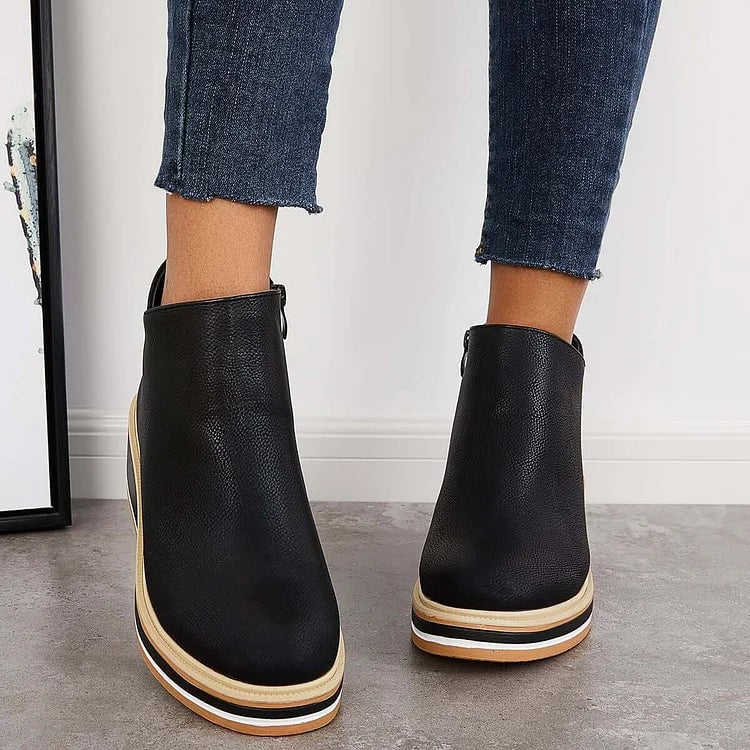 Interior lining close-up of the Lucille boot showing soft, cozy material