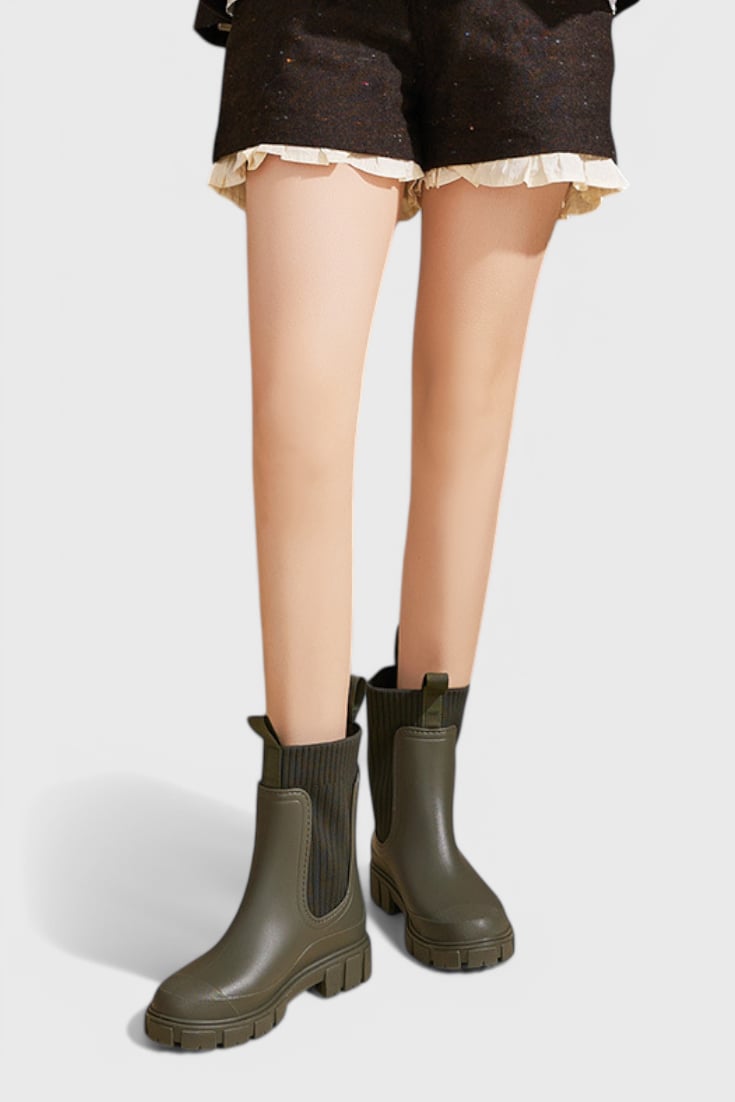 Maelie Chelsea boots sole detail showing supportive, durable outsole