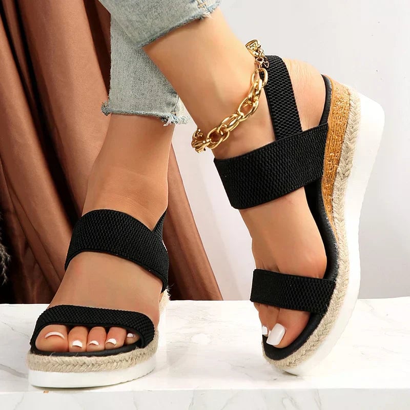 Marigold sandal in pink with minimalist strap design on clean white background