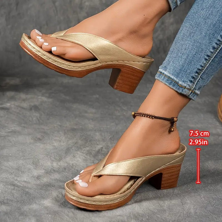 Pair of Marilyn orthopedic slippers showing breathable open design