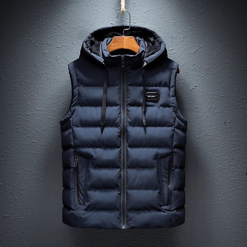 Close-up animated detail of the lightweight hooded jacket fabric and fit