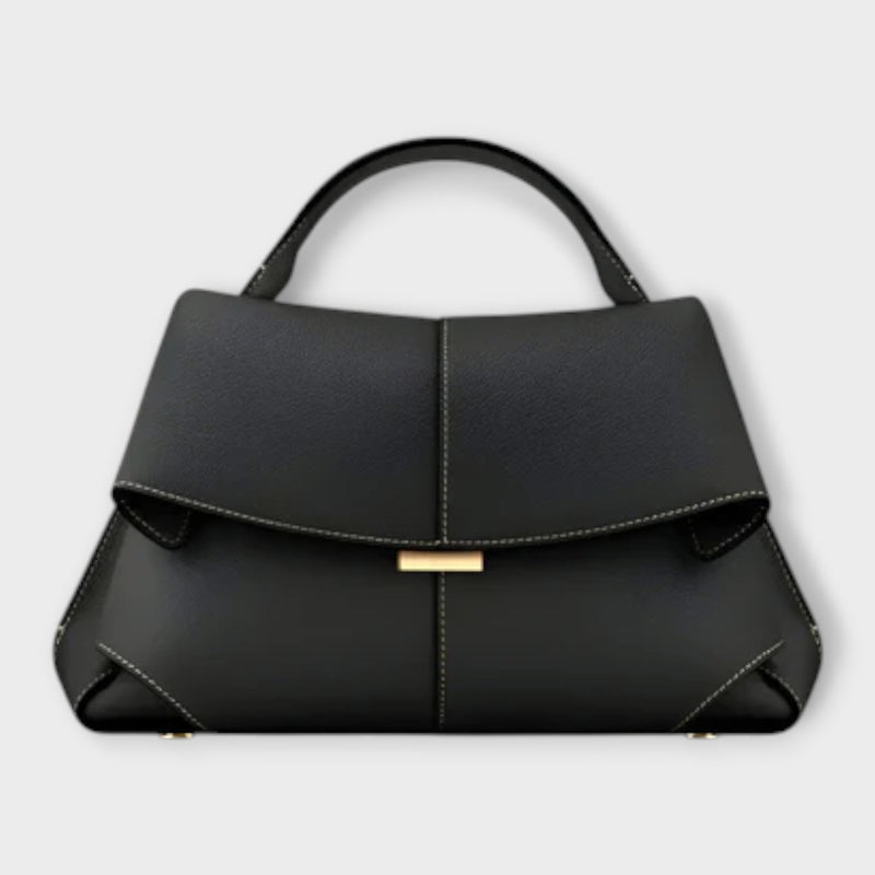 Close-up of the Olivia Luxurious Handbag showing its elegant silhouette and refined detailing, available in multiple colors
