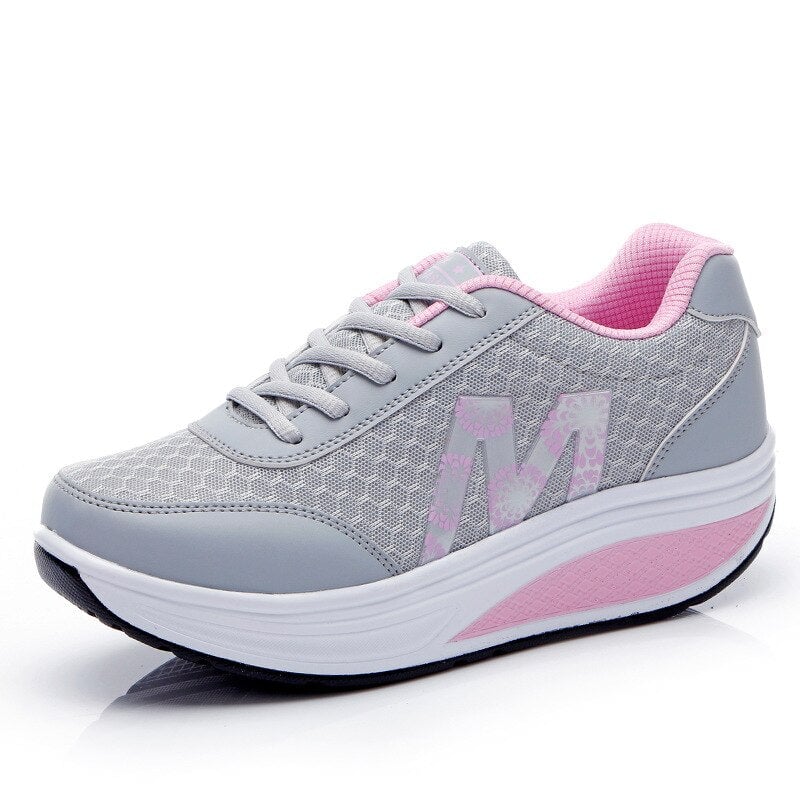 Ottilie orthopedic sneakers in red displayed on a clean white background