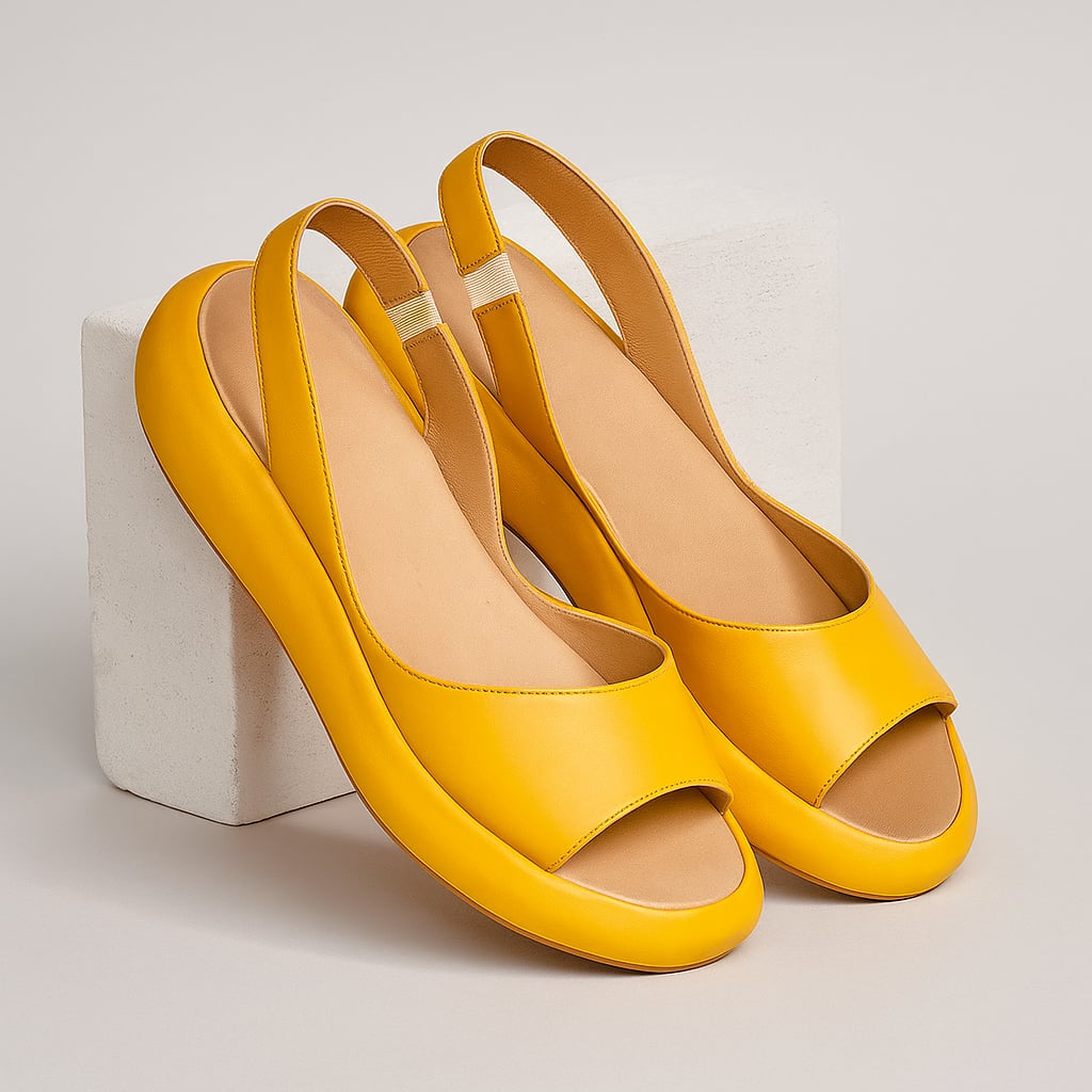 Ottilie women's sandals in multiple colors arranged together showing color range