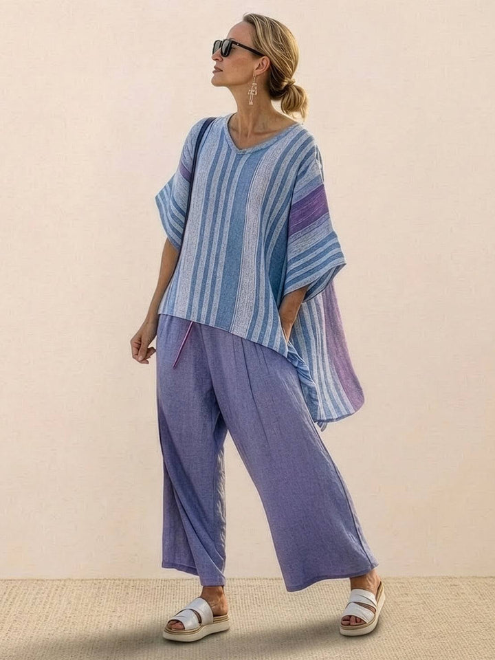 Front view of the Paloma co-ord set in Sunburst Medallion print