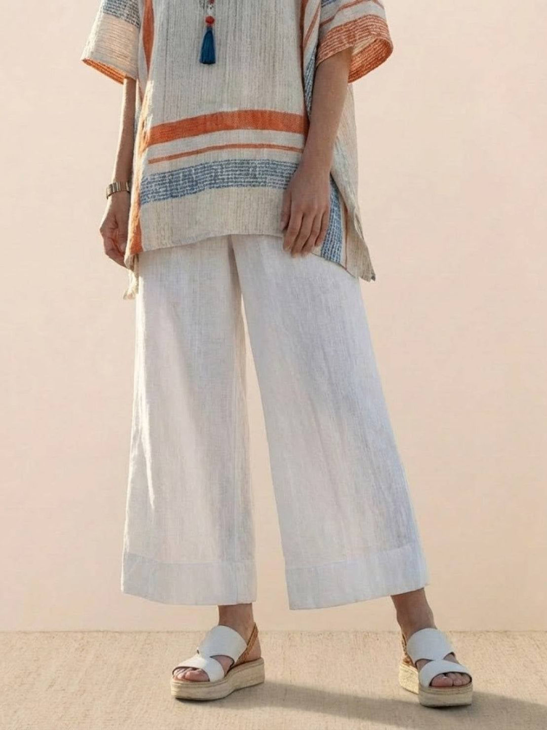 Paloma Rustic Stripes set highlighting earthy warm tone palette