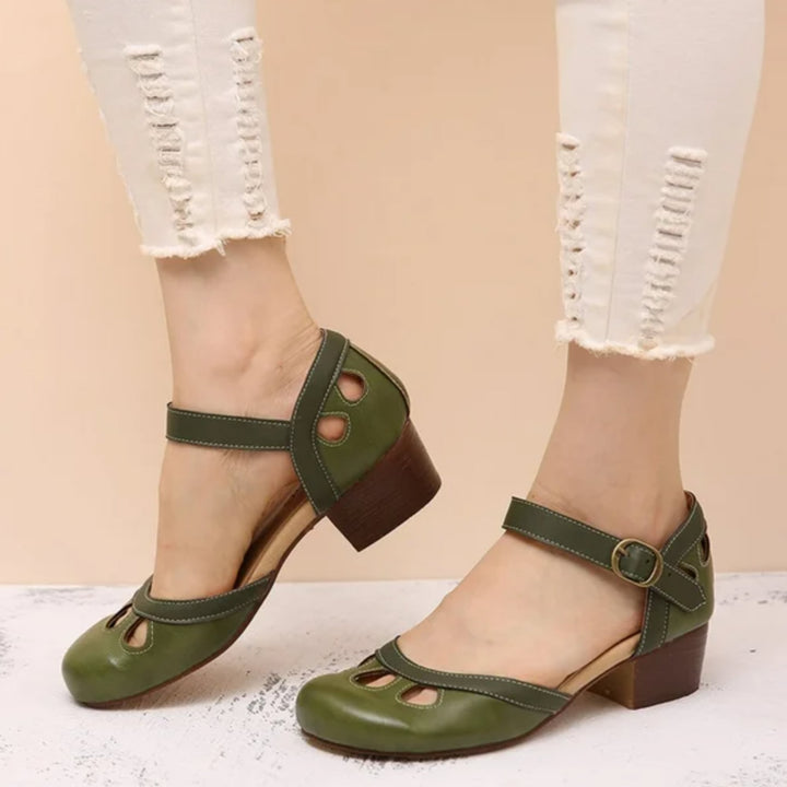 Patti sandals in pink and orange colorways side by side on neutral background