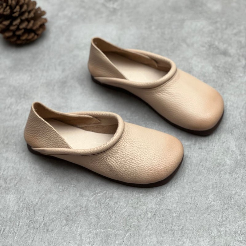 Pearl vegan leather sandals in khaki, side profile showing cushioned insole detail