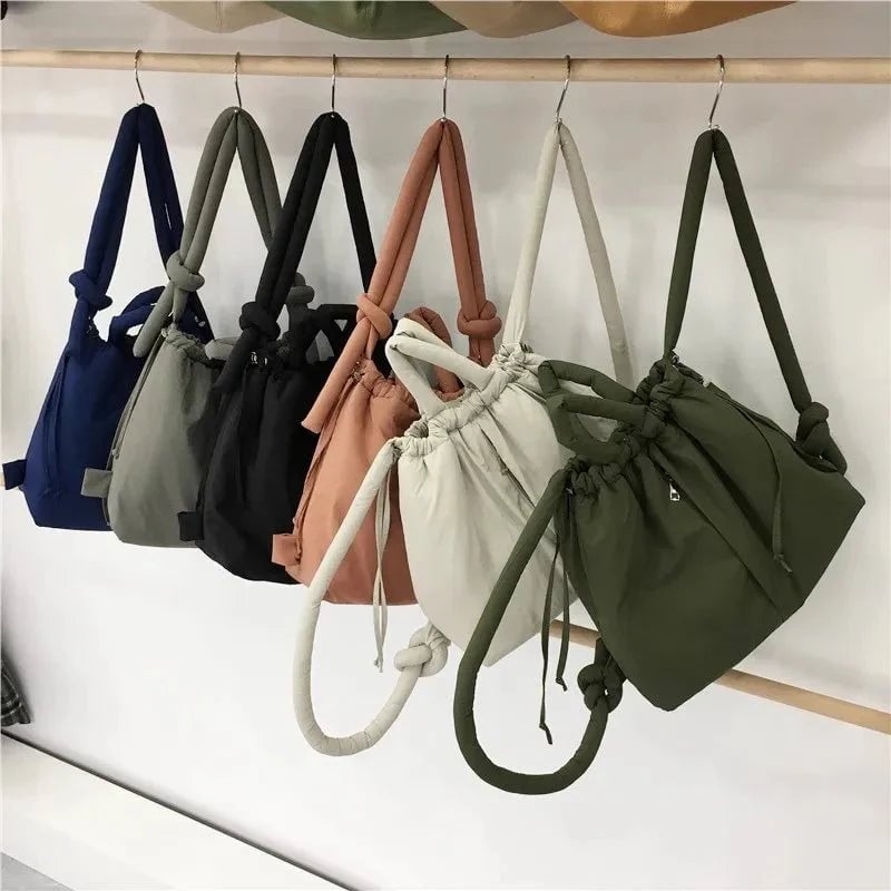Sienna tote bag interior showing roomy main compartment