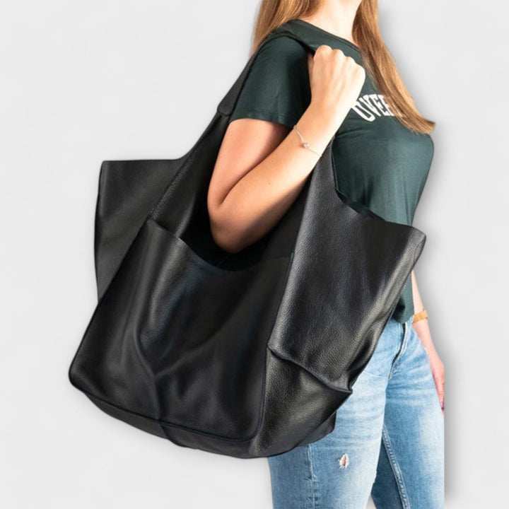 Sigrid Everyday Bag interior view showing roomy main compartment