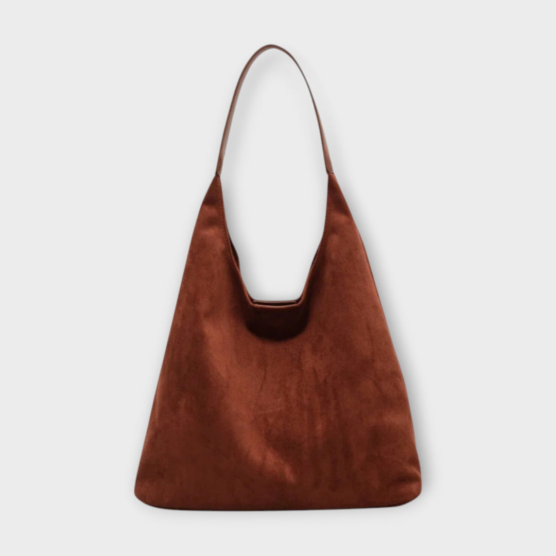 Soline shoulder bag displayed in multiple color options including Brown, Cream, Black, Green, and Coffee Brown