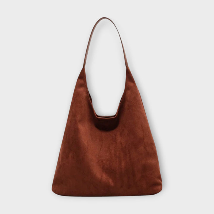 Soline shoulder bag displayed in multiple color options including Brown, Cream, Black, Green, and Coffee Brown