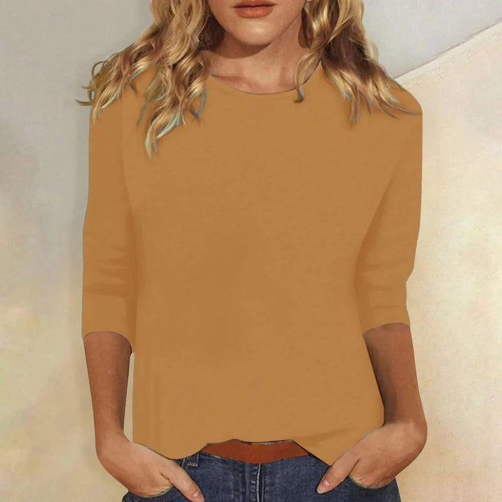 Flat lay of the Stella top showing multiple color options available at Florimay