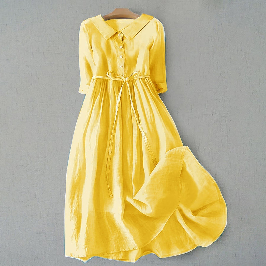 Flat lay of the Tammie casual dress in multiple color options available at Florimay