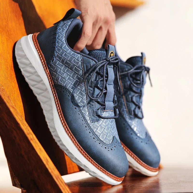 Close-up of the Ridge sneaker sole showing flexible lightweight construction