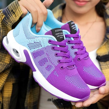 Close-up of Winifred arch support shoe sole showing shock-absorbing cushion layer