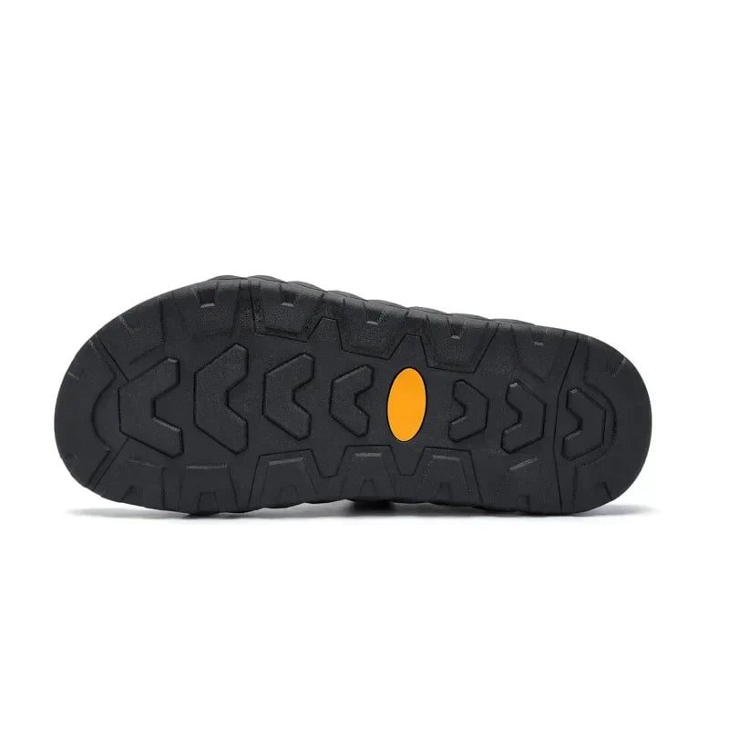 Wisteria women's sport slides in black, worn on foot showing fit and comfort